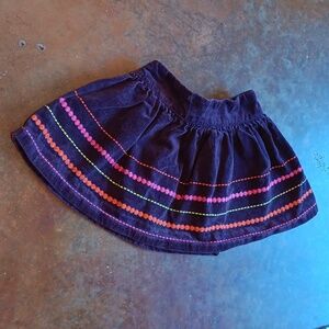 Corduroy skirt